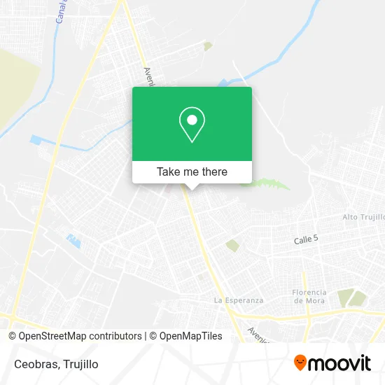 Ceobras map