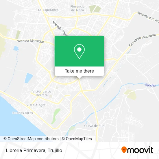 Libreria Primavera map