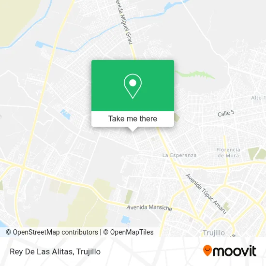 Rey De Las Alitas map