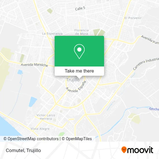 Comutel map