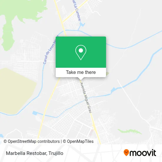 Marbella Restobar map