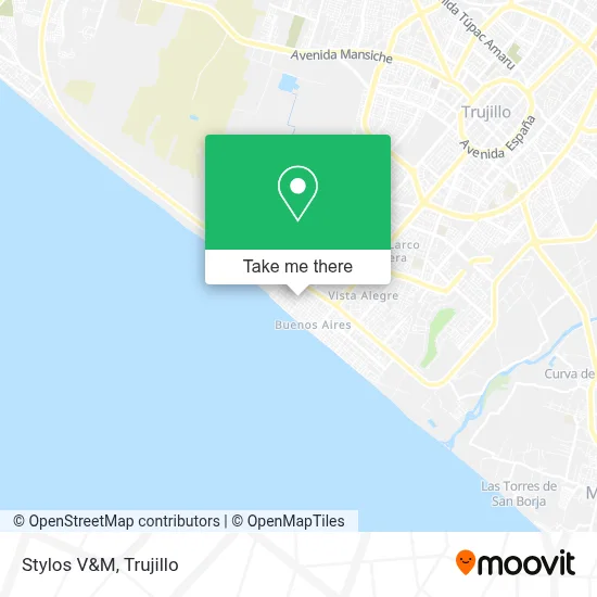 Stylos V&M map