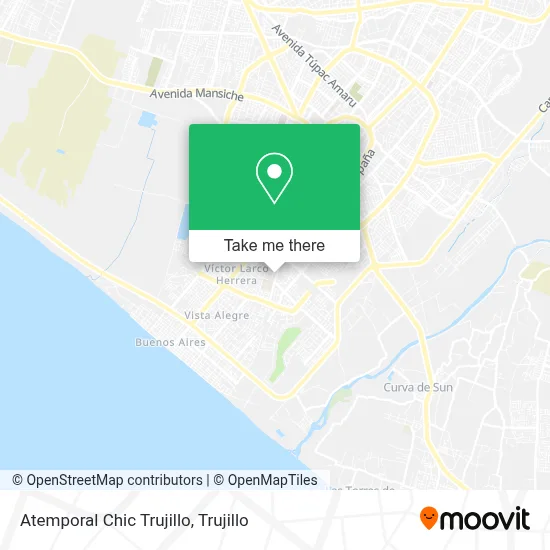 Atemporal Chic Trujillo map