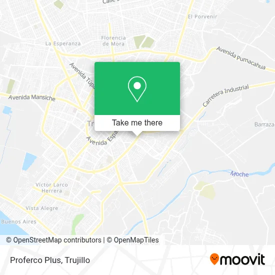 Proferco Plus map