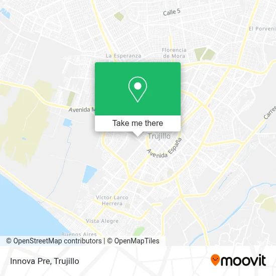 Mapa de Innova Pre