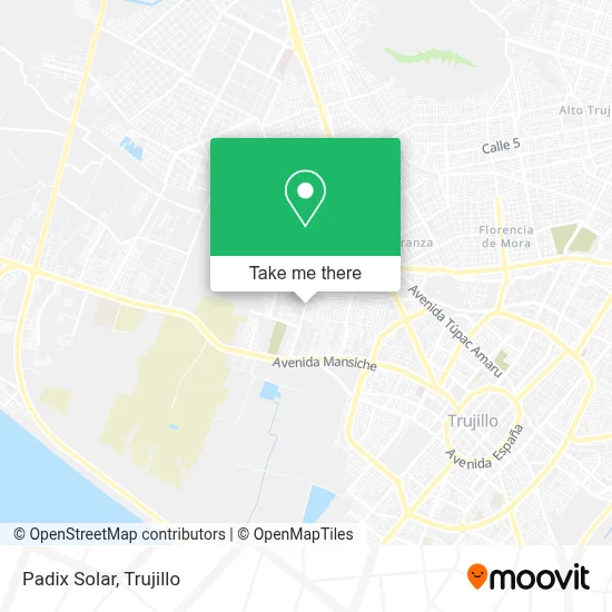 Padix Solar map