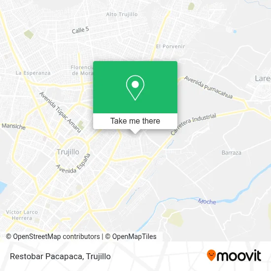 Restobar Pacapaca map