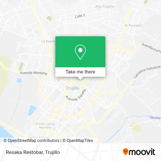 Resaka Restobar map