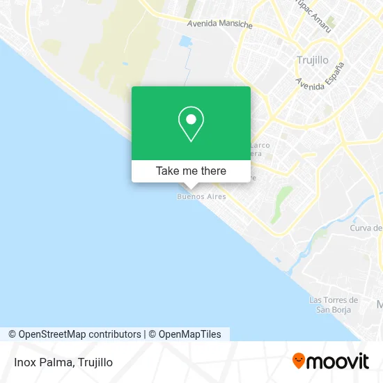 Inox Palma map