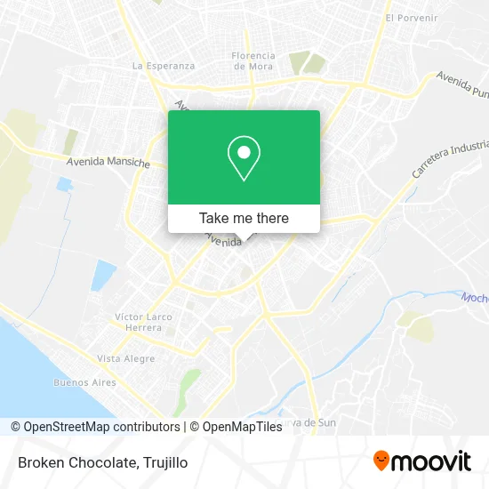 Broken Chocolate map