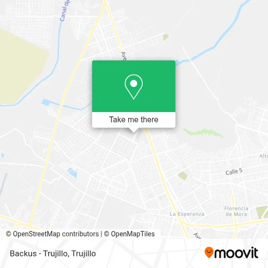 Backus - Trujillo map