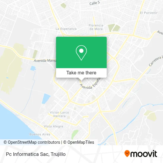 Pc Informatica Sac map
