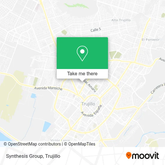 Synthesis Group map