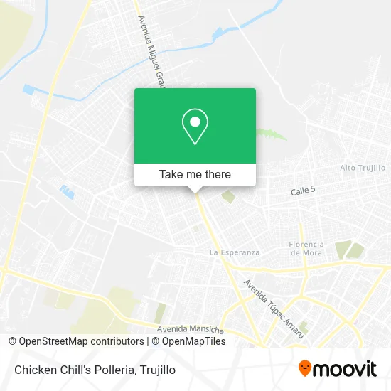 Chicken Chill's Polleria map