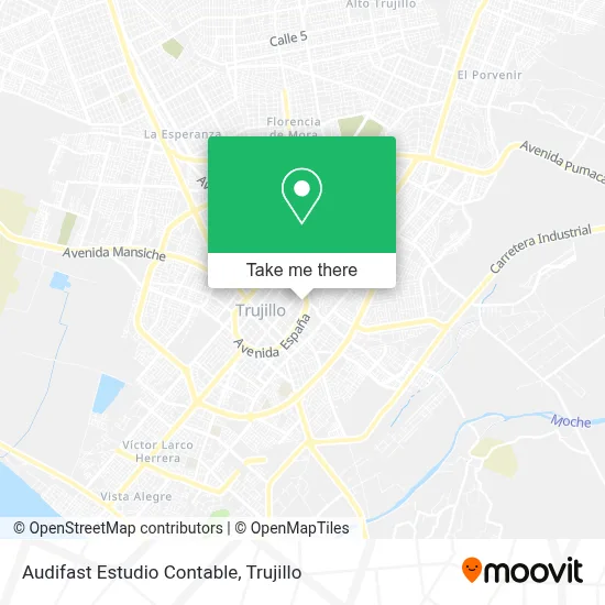 Audifast Estudio Contable map