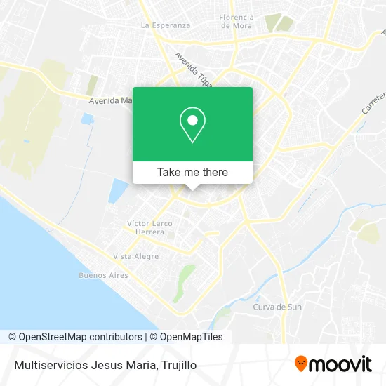 Multiservicios Jesus Maria map