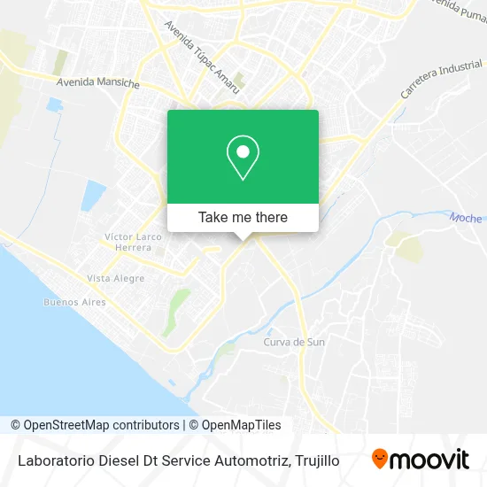 Laboratorio Diesel Dt Service Automotriz map
