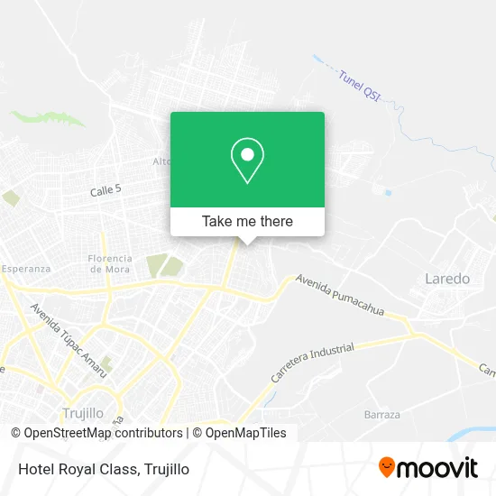 Hotel Royal Class map