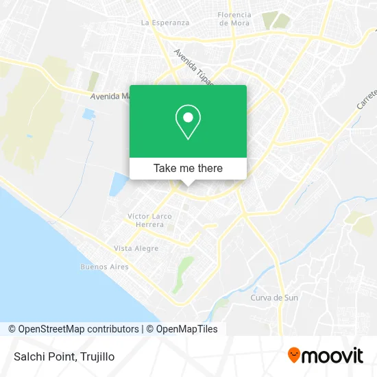Salchi Point map