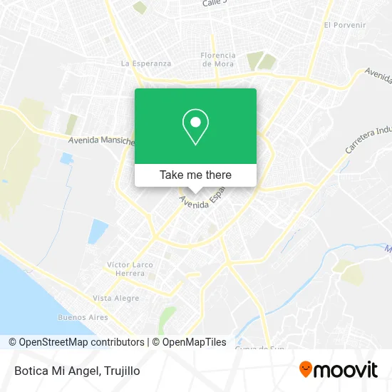 Botica Mi Angel map