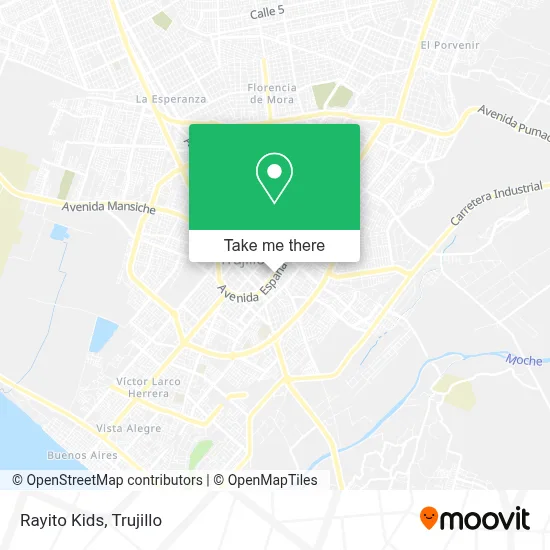 Rayito Kids map