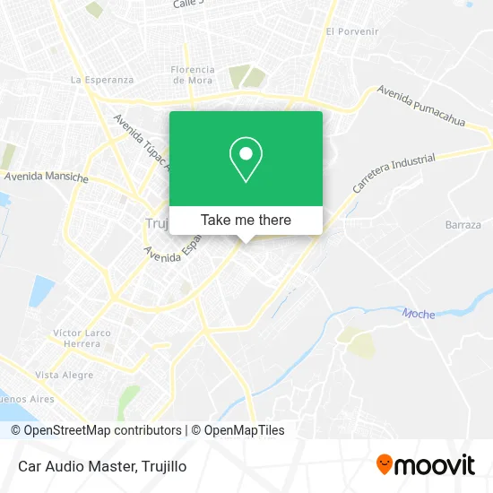Car Audio Master map