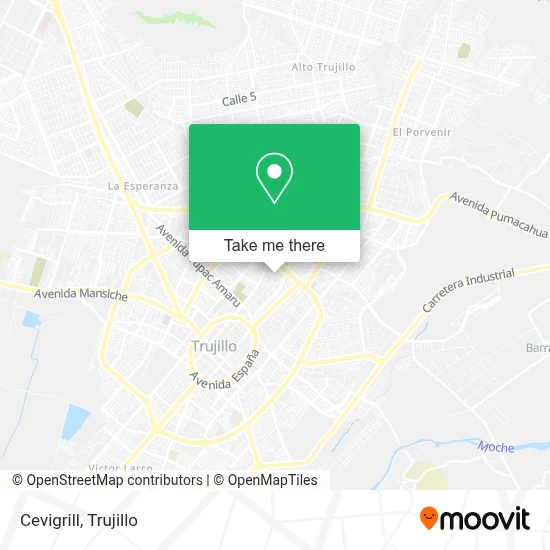 Cevigrill map