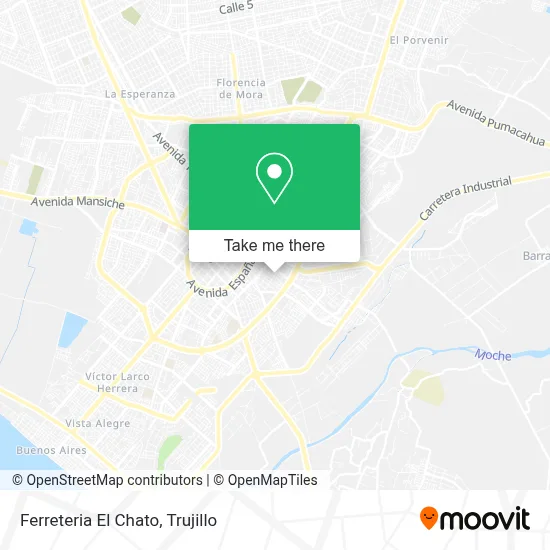 Ferreteria El Chato map