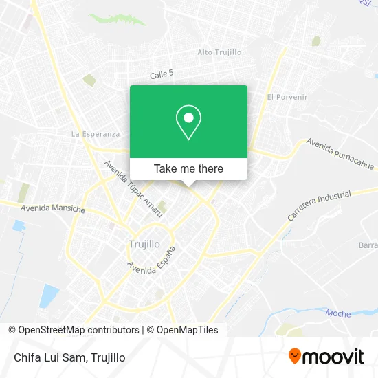 Chifa Lui Sam map
