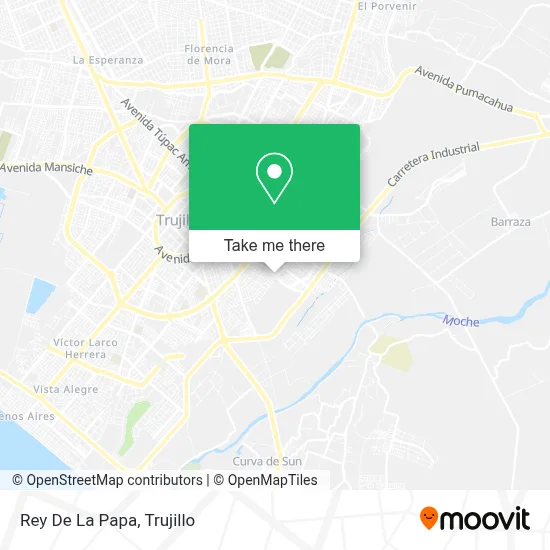 Rey De La Papa map