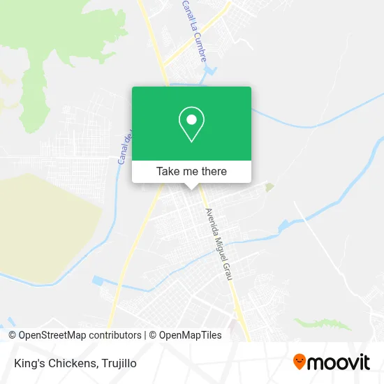 King's Chickens map