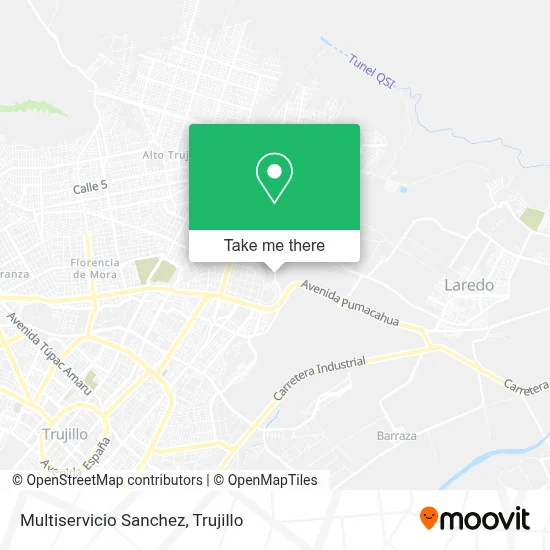 Multiservicio Sanchez map