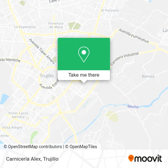Carniceria Alex map