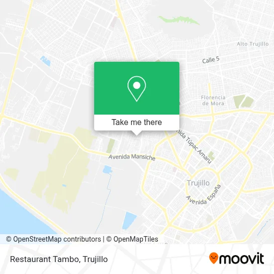 Restaurant Tambo map