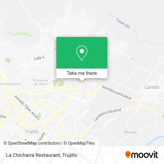 La Chicharra Restaurant map