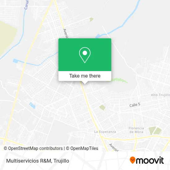 Multiservicios R&M map