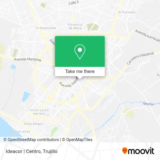 Ideacor | Centro map