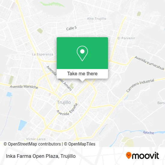 Inka Farma Open Plaza map