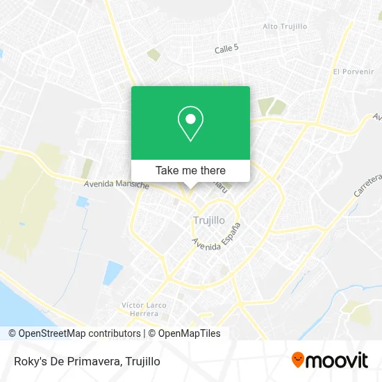 Roky's De Primavera map
