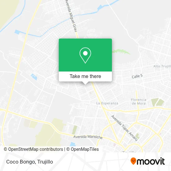 Coco Bongo map