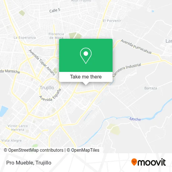 Pro Mueble map