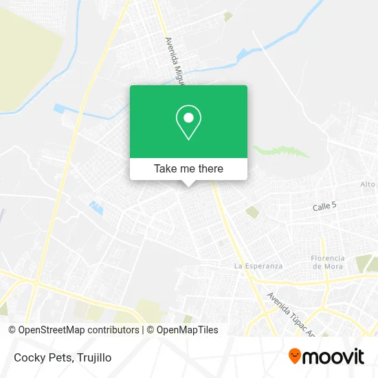 Cocky Pets map