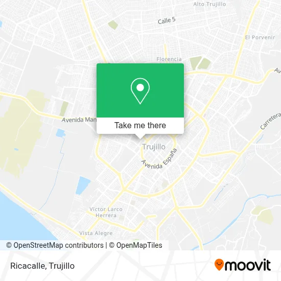 Ricacalle map