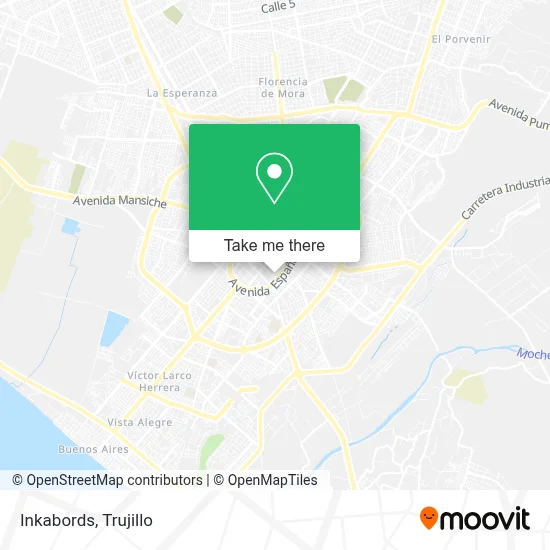 Inkabords map