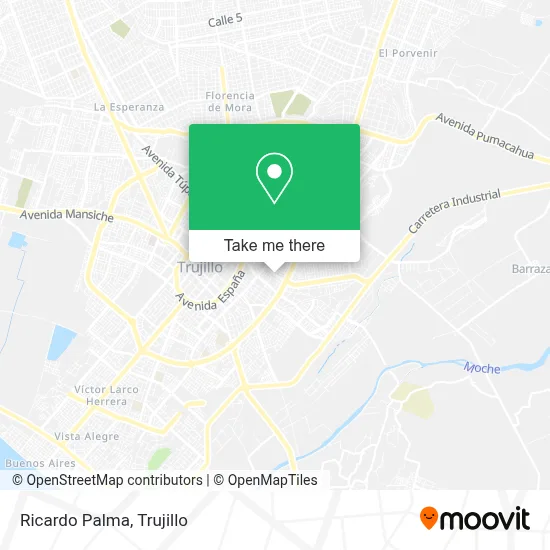Ricardo Palma map