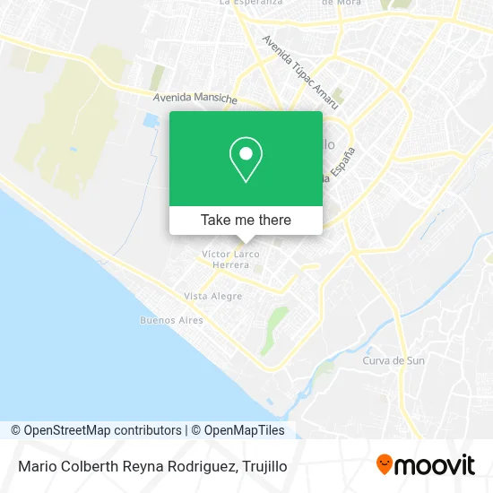 Mario Colberth Reyna Rodriguez map
