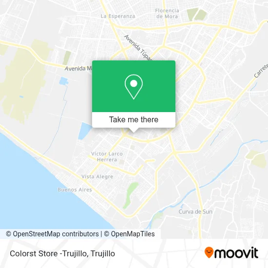 Colorst Store -Trujillo map