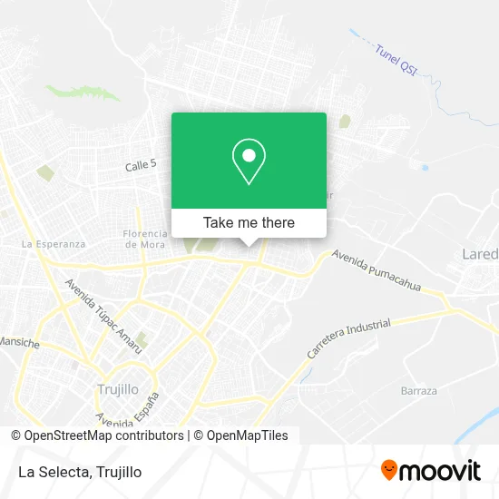 La Selecta map