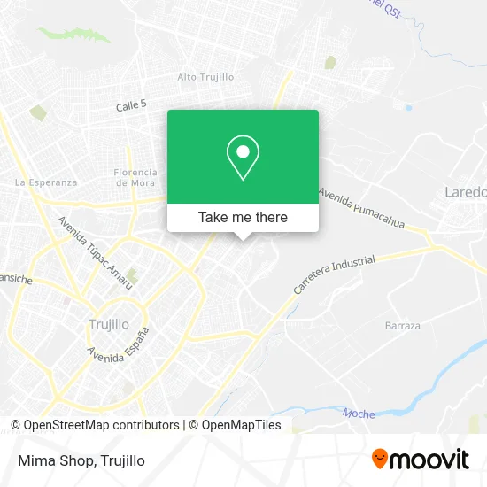 Mima Shop map