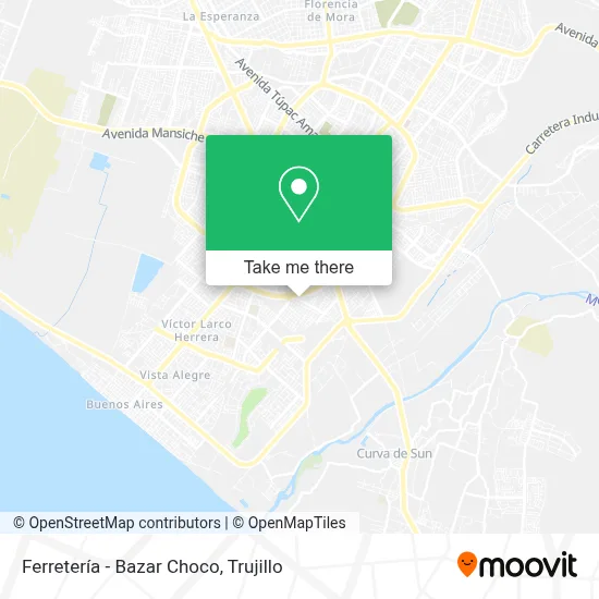 Ferretería - Bazar Choco map